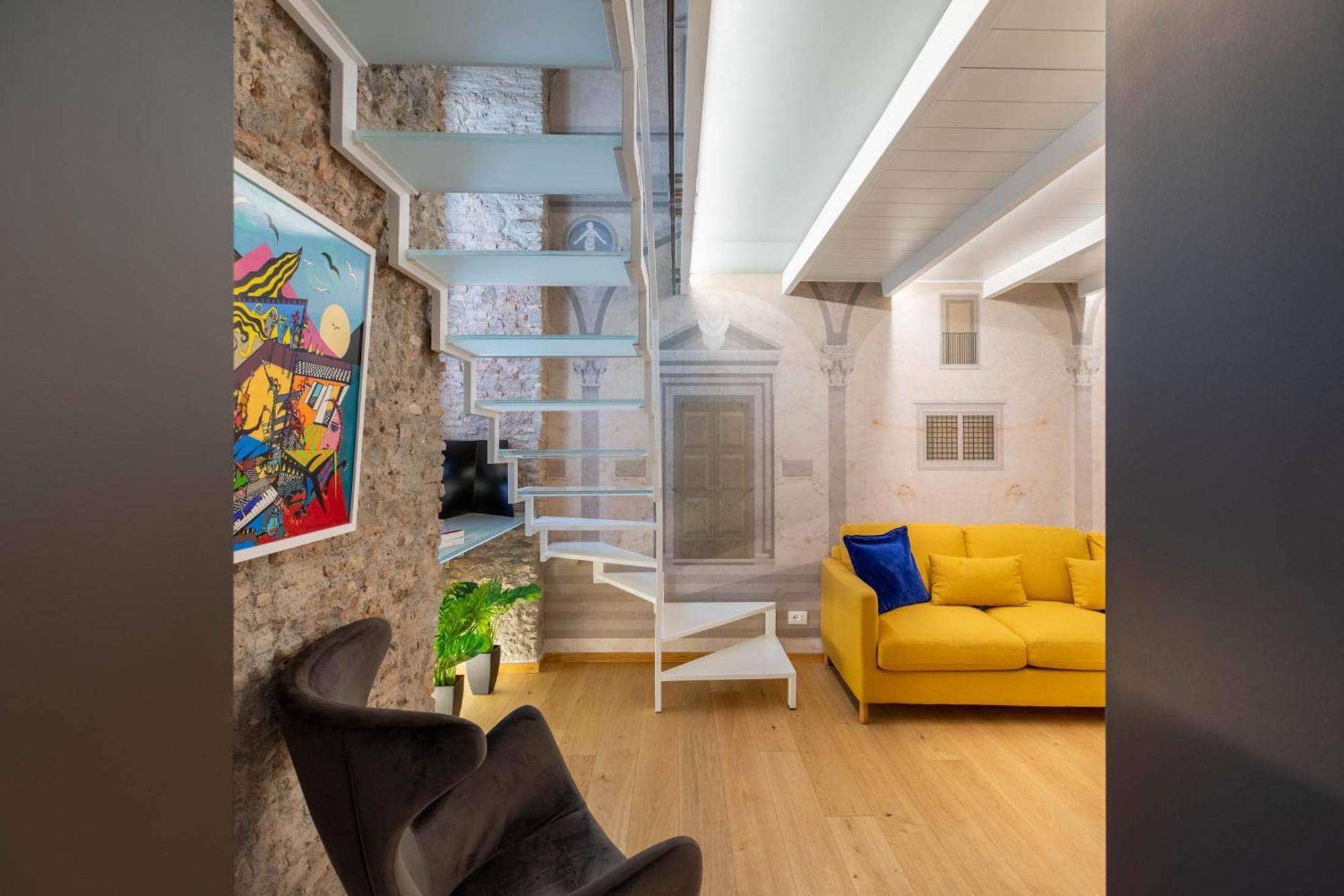 Apartamento Iflat Glass And Stone Loft Roma Exterior foto