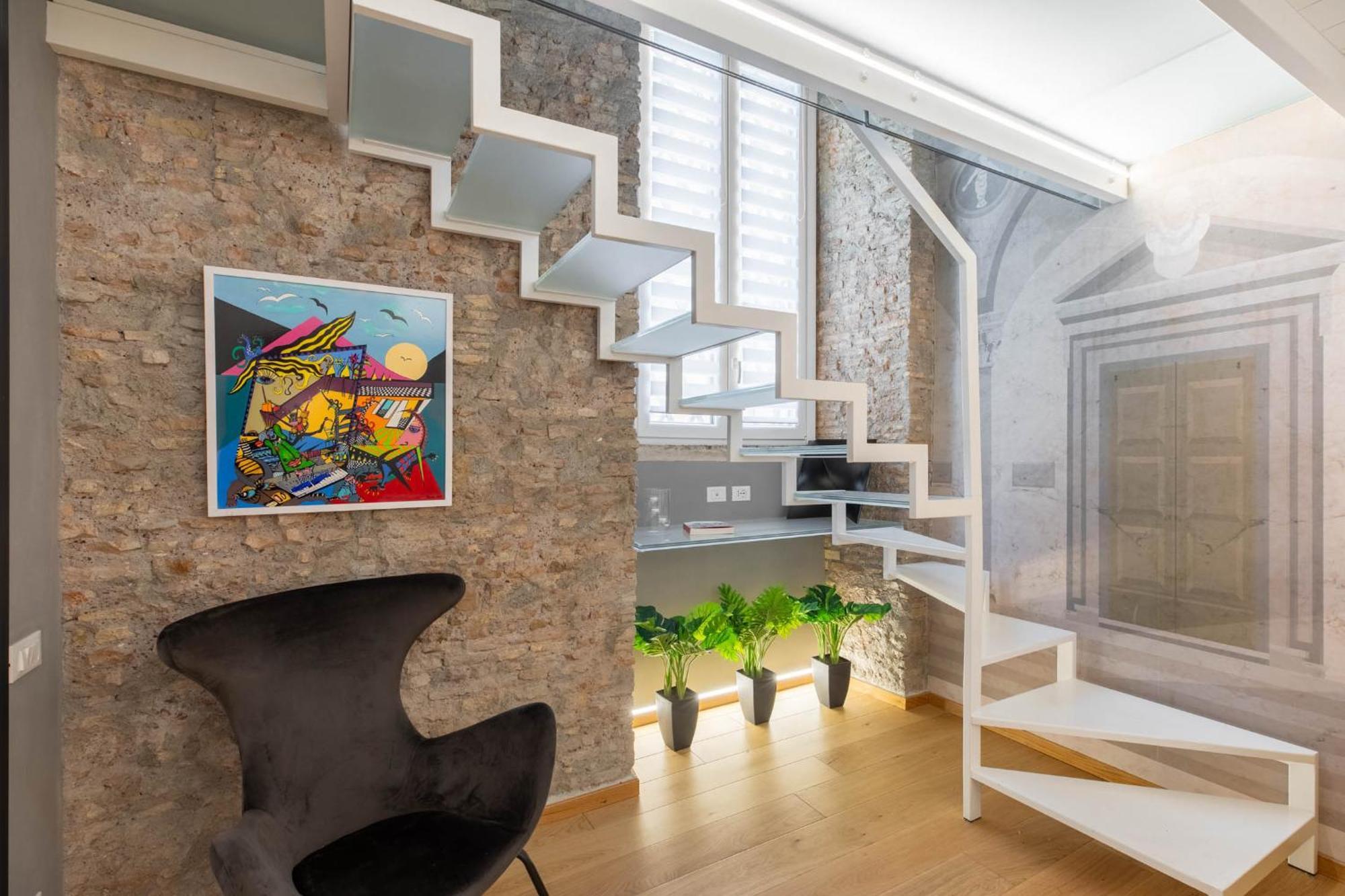 Apartamento Iflat Glass And Stone Loft Roma Exterior foto